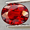 Natural Orangish Red Spessartine Garnet 1.26 Ct. Oval Shape 6.8 x 5.4 Mm Gemstones From Namibia