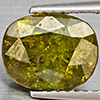 Natural Multi Color Green Demantoid Garnet 2.72 Ct. Oval Shape 9.1 x 7.4 Mm Gemstone from Madagascar