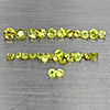 Natural Green Demantiod Garnet 1.32 Ct. 30 Pcs Round Diamond Cut Gemstones From Madagascar