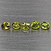 Natural Green Demantiod Garnet 1.25 Ct. 5 Pcs Oval Shape 4.3 x 3.2 Mm Gemstones From Madagascar Natural Green Demantiod Garnet 1.25 Ct. 5 Pcs Oval Shape 4.3 x 3.2 Mm Gemstones From Madagascar