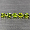 Natural Green Demantiod Garnet 1.73 Ct. 5 Pcs Oval Shape 4.3 x 3.2 Mm Gemstones From Madagascar Natural Green Demantiod Garnet 1.73 Ct. 5 Pcs Oval Shape 4.3 x 3.2 Mm Gemstones From Madagascar