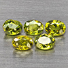 Natural Green Demantiod Garnet 1.52 Ct. 5 Pcs Oval Shape 4.2 x 3.3 Mm Gemstones From Madagascar Natural Green Demantiod Garnet 1.52 Ct. 5 Pcs Oval Shape 4.2 x 3.3 Mm Gemstones From Madagascar