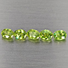 Natural Green Demantiod Garnet 1.11 Ct. 5 Pcs Oval Shape 4.2 x 3 Mm Gemstones From Madagascar Natural Green Demantiod Garnet 1.11 Ct. 5 Pcs Oval Shape 4.2 x 3 Mm Gemstones From Madagascar