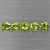Natural Green Demantiod Garnet 1.24 Ct. 5 Pcs Oval Shape 4.2 x 3.3 Mm Gemstones From Madagascar Natural Green Demantiod Garnet 1.24 Ct. 5 Pcs Oval Shape 4.2 x 3.3 Mm Gemstones From Madagascar