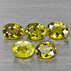 Natural Green Demantiod Garnet 1.23 Ct. 5 Pcs Oval Shape 4.2 x 3 Mm Gemstones From Madagascar Natural Green Demantiod Garnet 1.23 Ct. 5 Pcs Oval Shape 4.2 x 3 Mm Gemstones From Madagascar