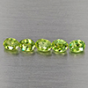 Natural Green Demantiod Garnet 1.32 Ct. 5 Pcs Oval Shape 4.1 x 3.1 Mm Gemstones From Madagascar Natural Green Demantiod Garnet 1.32 Ct. 5 Pcs Oval Shape 4.1 x 3.1 Mm Gemstones From Madagascar