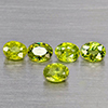 Natural Green Demantiod Garnet 1.18 Ct. 5 Pcs Oval Shape 4 x 3 Mm Gemstones From Madagascar Natural Green Demantiod Garnet 1.18 Ct. 5 Pcs Oval Shape 4 x 3 Mm Gemstones From Madagascar