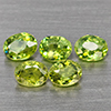 Natural Green Demantiod Garnet 1.19 Ct. 5 Pcs Oval Shape 4 x 3.2 Mm Gemstones From Madagascar Natural Green Demantiod Garnet 1.19 Ct. 5 Pcs Oval Shape 4 x 3.2 Mm Gemstones From Madagascar
