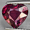 Natural Purplish Red Rhodolite Garnet 2.44 Ct. Heart Shape 8.6 x 8 Mm Gemstone From Madagascar Natural Purplish Red Rhodolite Garnet 2.44 Ct. Heart Shape 8.6 x 8 Mm Gemstone From Madagascar