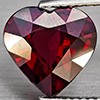 Natural Purplish Red Rhodolite Garnet 4.19 Ct. Heart Shape 10.2 x 10 Mm Gemstone From Madagascar Natural Purplish Red Rhodolite Garnet 4.19 Ct. Heart Shape 10.2 x 10 Mm Gemstone From Madagascar