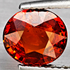 Natural Orangish Red Spessartine Garnet 2.80 Ct. Oval Shape 8.5 x 7.7 Mm Gemstone From Namibia Natural Orangish Red Spessartine Garnet 2.80 Ct. Oval Shape 8.5 x 7.7 Mm Gemstone From Namibia
