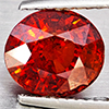 Natural Orangish Red Spessartine Garnet 4.11 Ct. Oval Shape 9 x 8.2 Mm Gemstone From Namibia Natural Orangish Red Spessartine Garnet 4.11 Ct. Oval Shape 9 x 8.2 Mm Gemstone From Namibia