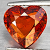 Natural Orangish Red Spessartine Garnet 4.83 Ct. Heart Shape 9.3 Mm Gemstone From Namibia Natural Orangish Red Spessartine Garnet 4.83 Ct. Heart Shape 9.3 Mm Gemstone From Namibia