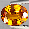 Natural Orange Spessartine Garnet 0.88 Ct. Oval Shape 7 x 5.3 Mm Gemstone From Namibia Natural Orange Spessartine Garnet 0.88 Ct. Oval Shape 7 x 5.3 Mm Gemstone From Namibia