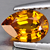 Natural Orange Spessartine Garnet 0.83 Ct. Pear Shape 7.4 x 5 Mm Gemstone From Namibia
