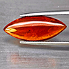 Natural Orangish Red Spessartine Garnet 8.24 Ct. Marquise Cabochon Shape Gemstones From Namibia