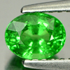 Green Tsavorite Garnet 0.79 Ct. Oval Shape Natural Gemstone Unheated Tanzania