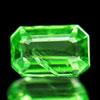 Unheated 0.36 Ct Octagon Natural Green Tsavorite Garnet