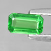 Tsavorite Garnet 0.46 Ct. Octagon Shape 6 x 3.3 Mm Natural Gem Unheated Tanzania