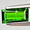 Natural Green Tsavorite Garnet 0.59 Ct. Baguette Shape 7.7 x 3.7 Mm Gemstones