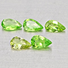 Natural Green Tsavorite Garnet 0.82 Ct. 5 Pcs Pear Shape 5 x 3 Mm Gemstones Natural Green Tsavorite Garnet 0.82 Ct. 5 Pcs Pear Shape 5 x 3 Mm Gemstones