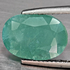 Natural Green Blueish Grandidierite 6.99 Ct . Oval Shape 13 x 9.4 Mm Gemstone from Madagascar