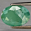 Natural Green Blueish Grandidierite 2.48 Ct. Oval Shape 9.8 x 7.4 Mm Gemstone from Madagascar