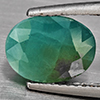 Natural Green Blueish Grandidierite 3.22 Ct. Oval Shape 9.9 x 7.6 Mm Gemstone from Madagascar