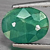 Natural Green Blueish Grandidierite 4.22 Ct. Oval Shape 10.9 x 8.6 Mm Gemstone from Madagascar