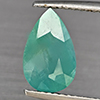 Natural Green Blueish Grandidierite 2.64 Ct. Pear Shape 11 x 7 Mm Gemstone From Madagascar