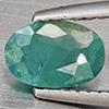 Natural Green Blueish Grandidierite 1.18 Ct. Oval Shape 7.9 x 5.4 Mm Gemstone from Madagascar