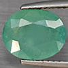 Natural Green Blueish Grandidierite 2.83 Ct . Oval Shape 9.7 x 7.9 Mm Gemstone from Madagascar