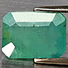Natural Green Blueish Grandidierite 2.92 Ct. Octagon Shape 9.6 x 7.1 Mm Gemstone from Madagascar