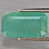 Natural Green Blueish Grandidierite 4.41 Ct. Octagon Shape 13 x 7.5 Mm Gemstone from Madagascar