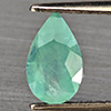 Natural Green Blueish Grandidierite 0.88 Ct. Pear Shape 8.4 x 5.2 Mm Gemstone From Madagascar