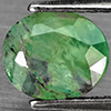 Natural Green Blueish Grandidierite 1.61 Ct. Oval Shape 7.4 x 6.2 Mm Gemstone from Madagascar