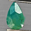 Natural Green Blueish Grandidierite 1.63 Ct. Pear Shape 9.5 x 6 Mm Gemstone From Madagascar