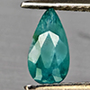 Natural Green Blueish Grandidierite 0.95 Ct. Pear Shape 8.7 x 4.5 Mm Gemstone From Madagascar