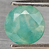 Natural Green Blueish Grandidierite 1.09 Ct. Round Shape 6.3 Mm Gemstone from Madagascar Natural Green Blueish Grandidierite 1.09 Ct. Round Shape 6.3 Mm Gemstone from Madagascar