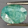 Natural Green Blueish Grandidierite 2.26 Ct. Oval Shape 9 x 6.8 Mm Gemstone from Madagascar