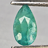 Natural Green Blueish Grandidierite 1.07 Ct. Pear Shape 7 x 4 Mm Gemstone From Madagascar