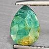 Natural Green Blueish Grandidierite 2.10 Ct. Pear Shape 8.8 x 6.7 Mm Gemstone From Madagascar