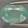 Natural Green Blueish Grandidierite 1.39 Ct. Oval Shape 8 x 5.9 Mm Gemstone from Madagascar