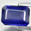 Violet Blue Iolite 1.35 Ct. Octagon Shape Natural Gem From Madagascar Unheated