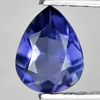 Unheated 0.34 Ct. Pear Shape Natural Gem Violet Blue Iolite Madagascar