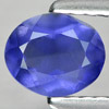 0.60 Ct. Oval Shape Gem Natural Violet Blue Iolite Madagascar Unheated