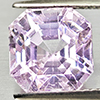 Natural Light Pink Kunzite 5.16 Ct. Octagon Shape 9 x 9 Mm Gemstone