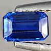 Natural Blue Kyanite 1.02 Ct. Octagon Shape 6.4 x 4.4 Mm Gemstone From Sri Lanka