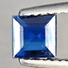 Natural Blue Kyanite 0.83 Ct. Square Shape 6.4 x 4.4 Mm Gemstone From Sri Lanka