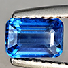 Natural Blue Kyanite 0.72 Ct. Octagon Shape 6.3 x 4.2 Mm Gemstone From Sri Lanka
